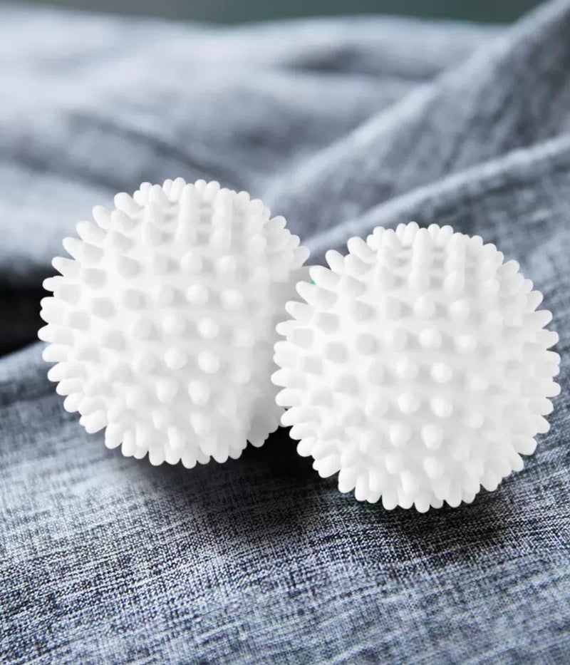 6 Pcs Reusable Dryer Balls Laundry Wash Dryer Balls Anti-Static Fabric Softener Laundry Washing Ball, Laundry Accessories (Pink,White,Blue) - Image 3