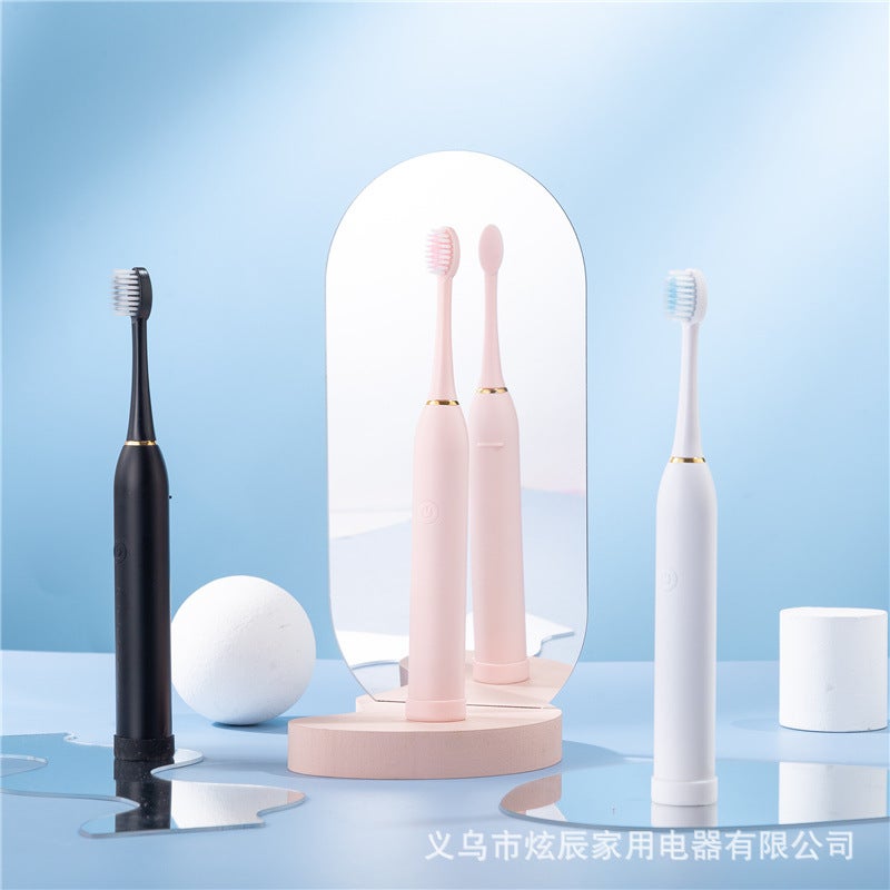 New Sonic Electric Toothbrush Dropshipping Usb Charging Waterproof Adult And Children Neutral Electric Toothbrush X3 - Image 4