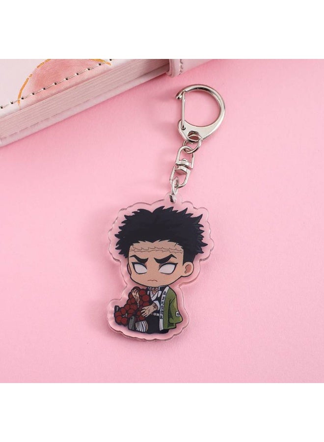 مينغابوب هيميجيما جيومي - "سلاسل مفاتيح العمود الصخري: عزم الراهب الباكي الثابت"