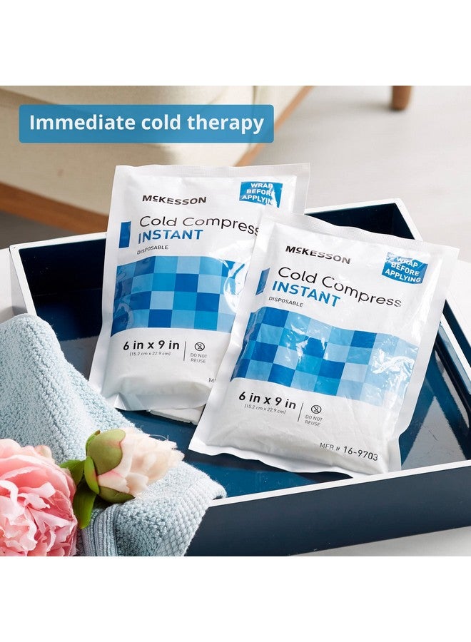McKesson Cold Compress, Instant Cold Pack, Disposable, 6 In X 9 In, 1 Count, 24 Packs, 24 Total - Image 2
