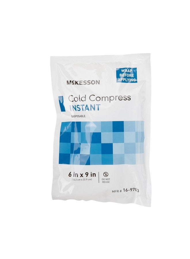McKesson Cold Compress, Instant Cold Pack, Disposable, 6 In X 9 In, 1 Count, 24 Packs, 24 Total - Image 1