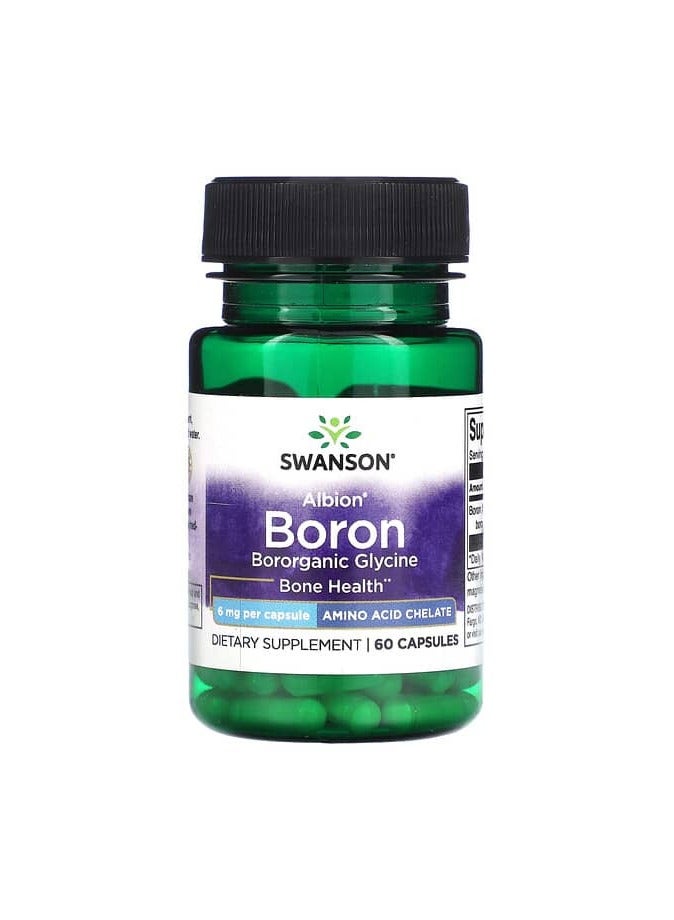 ألباين، بورون، 6 ملغ، 60 كبسولة