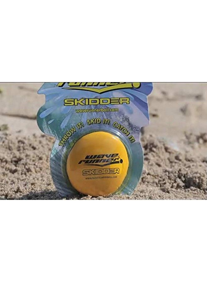 Wave Runner Water Bouncing Frisbee Disc That Bounces Skids And Skips On Water ; The Perfect Beach And Pool Toy (Color May Vary) (Single) - Image 3