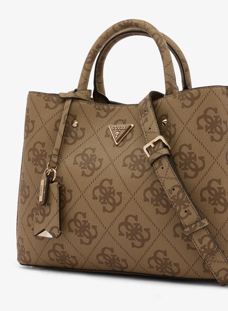 Guess  Meridian II Girlfriend Satchel Bag for Women | Best Price UAE