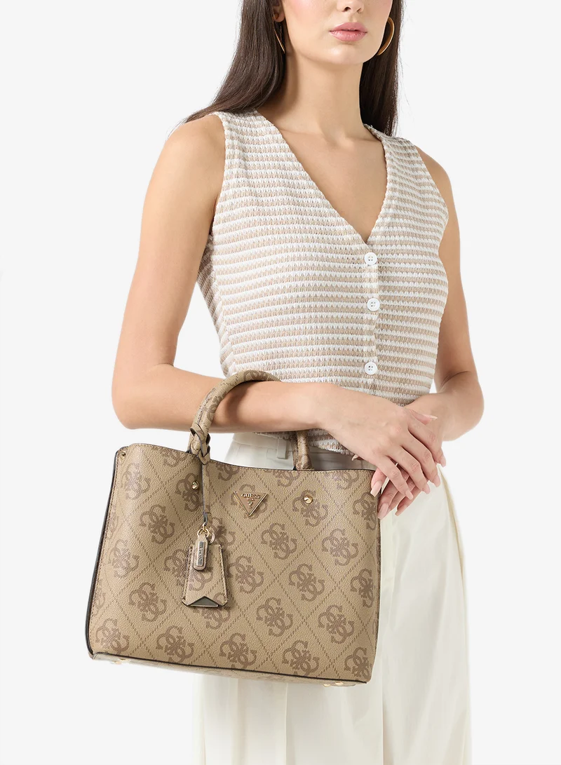 Guess  Meridian II Girlfriend Satchel Bag for Women | Best Price UAE