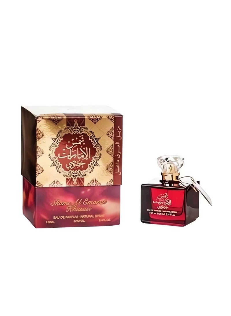 Ard Al Zaafaran Shams Al Emarat Khususi Eau De Parfum 100ml - Image 3