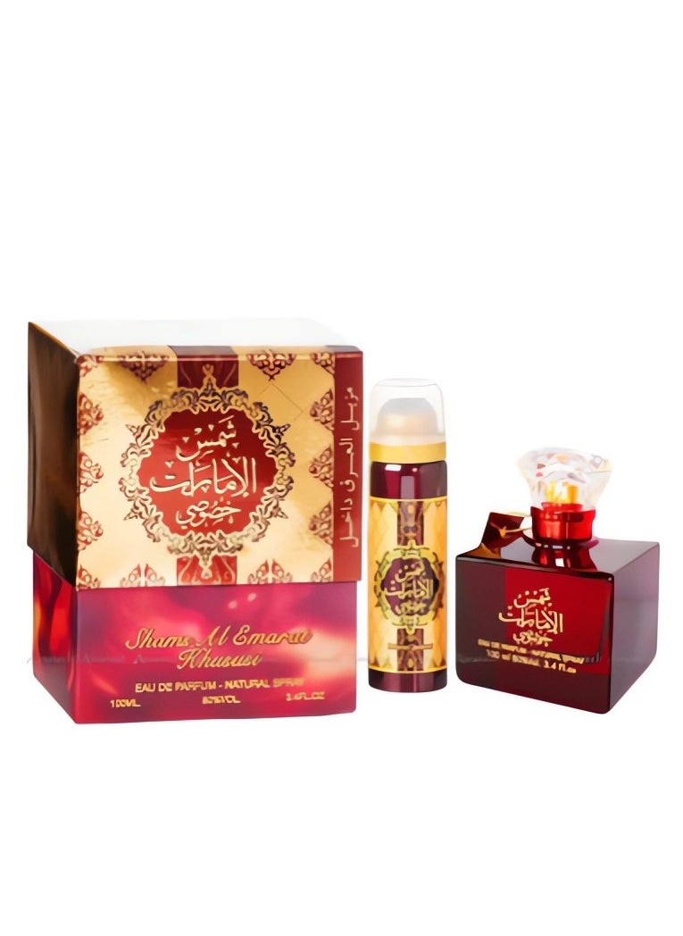 Ard Al Zaafaran Shams Al Emarat Khususi Eau De Parfum 100ml  - Image 1