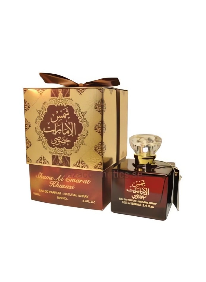 Ard Al Zaafaran Shams Al Emarat Khususi Eau De Parfum 100ml  - Image 3