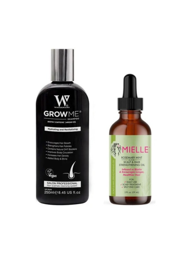 Watermans Grow Me Waterman's Shampoo and Mint Hair Conditioner 