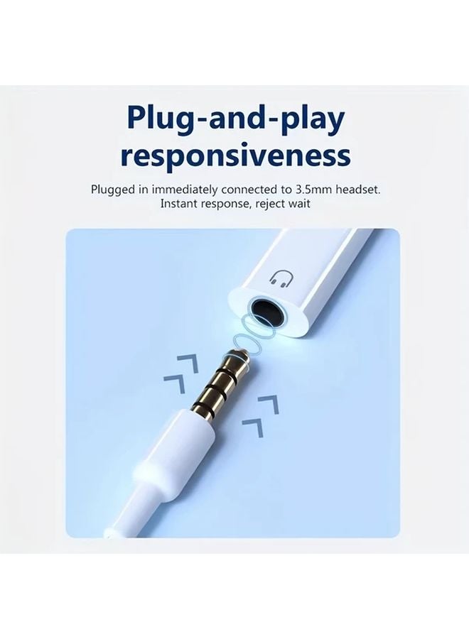 2 Pack USB C to 3 5mm Headphone Jack Adapter Copper Alloy Audio for Galaxy S23 S22 - Image 4