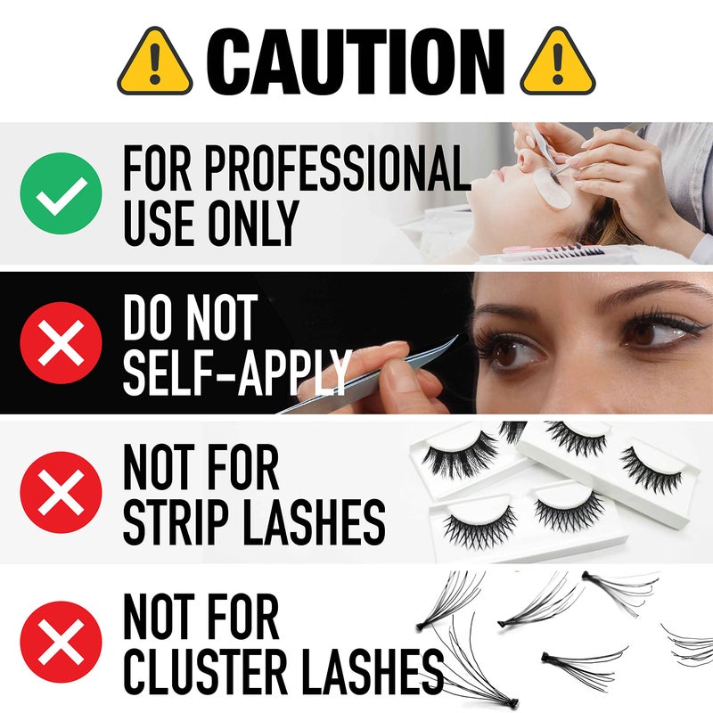 bl BL BL Lashes Ultra Plus Extra Strong Eyelash Extension Glue | 2-3 Sec Drying | 7 Weeks Great Retention | Black Adhesive | Long Lasting | Professional Supplies (5g) - Image 5