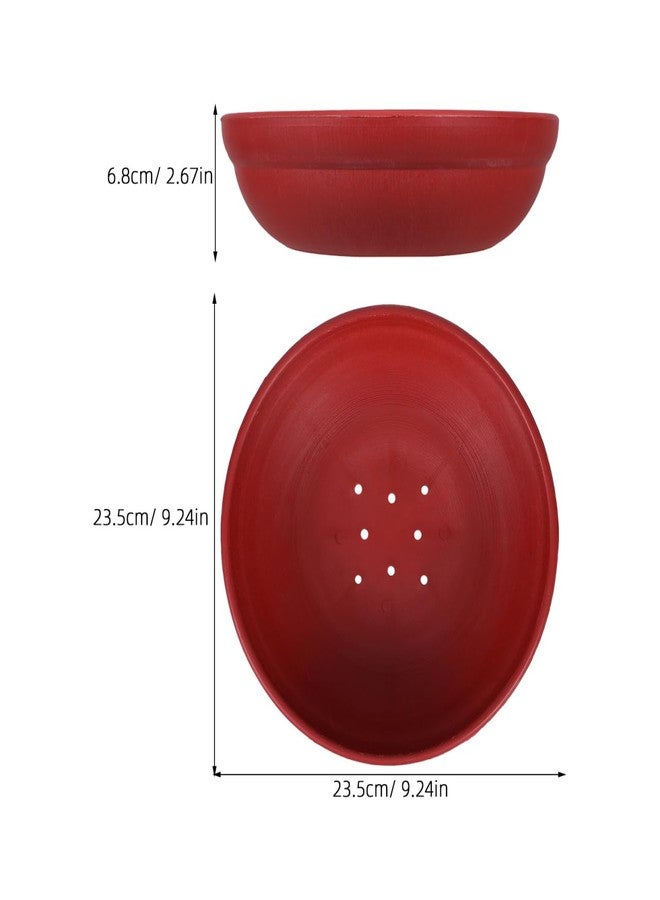 INOOMP Pigeon Nest Bowl Plastic Bird Breeding Egg Basin for Pigeons Doves Quails Small Pet Cage Accessories 9.25X9.25X2.67 Inch - Image 5