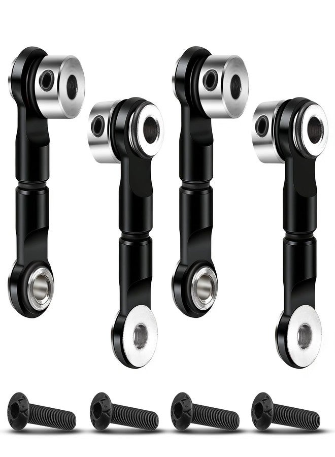 ZRRC Adjustable Sway Bar Links for Arrma 6S Upgrades – Aluminum Anti-Roll Bar Linkages Front Rear for 1/7 Mojave Fireteam Limitless 1/8 Kraton Notorious Outcast Off-Road Bashing (Black) - Image 1