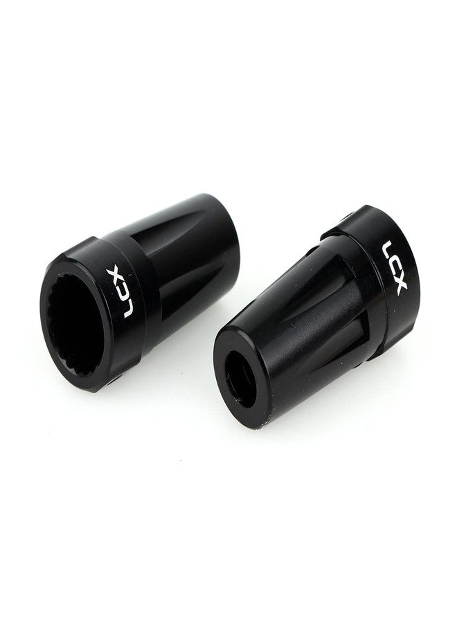 LCX Racing 1/10th RC Crawler Car CNC Machined Aluminum AR60 OCP Straight Axle Adapter Rear Lock Out for Axial Wraith RR10 Bomber SMT10, Upgrades Parts Accessories - Image 3