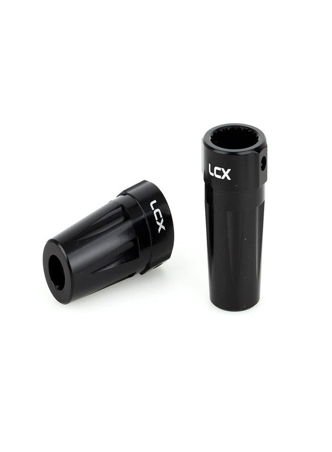 LCX Racing 1/10th RC Crawler Car CNC Machined Aluminum AR60 OCP Straight Axle Adapter Rear Lock Out for Axial Wraith RR10 Bomber SMT10, Upgrades Parts Accessories - Image 4