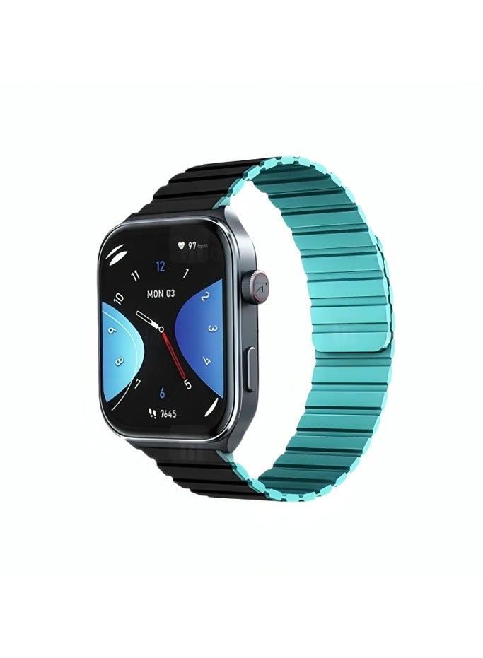Kieslect KS2 Ltd Smart Watch, 2.01 Inch - Black Blue