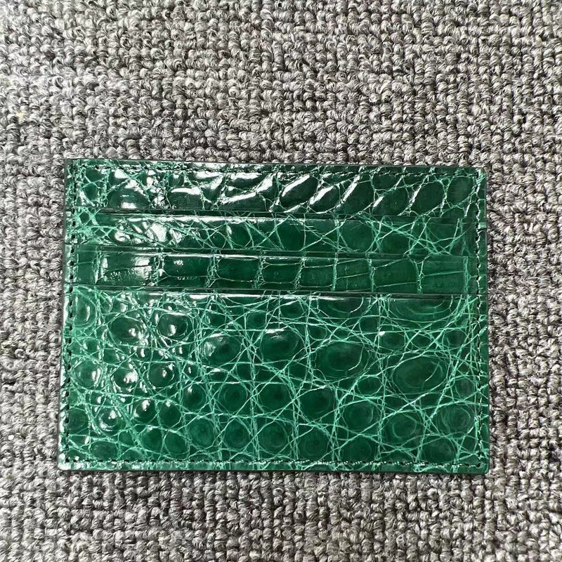 New Crocodile Leather Card Bag Fashion Men'S Multi-Card Card Card Set Women'S Leather Coin Purse - Image 5