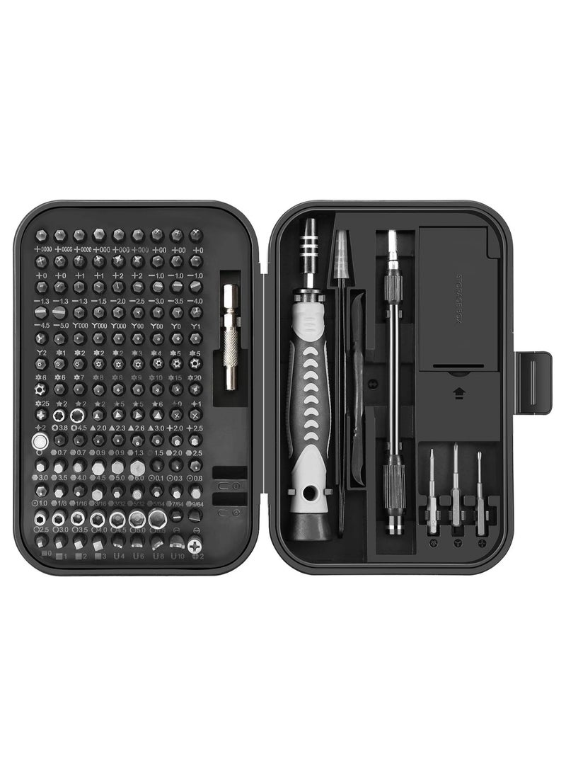 General - Upgraded Precision Screwdriver Set 130 in 1 with 120 Bits Repair Tool Kit with Mini Built-in Box for Electronics iPhone Game Console - Image 1