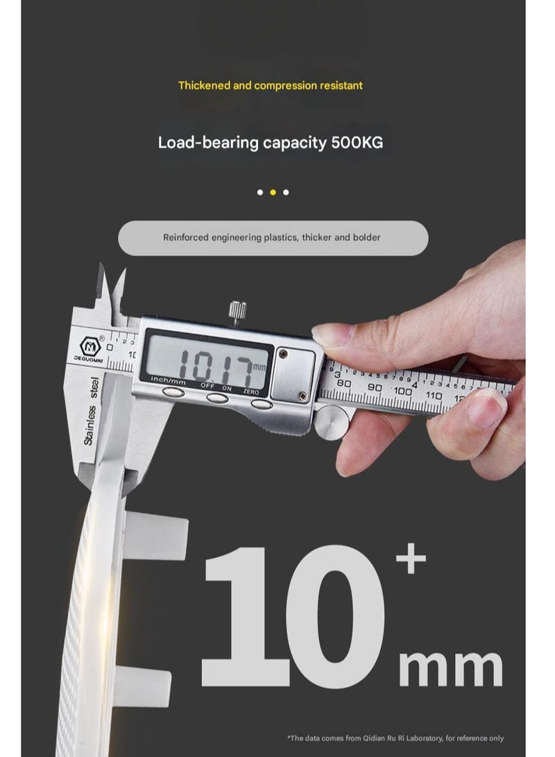 Squat Toilet Cover Plate Toilet Sealing Cover Deodorizing Blocker Toilet Universal Baffle Squat Pit Cover Squat Toilet Cover Plate(White) - Image 2