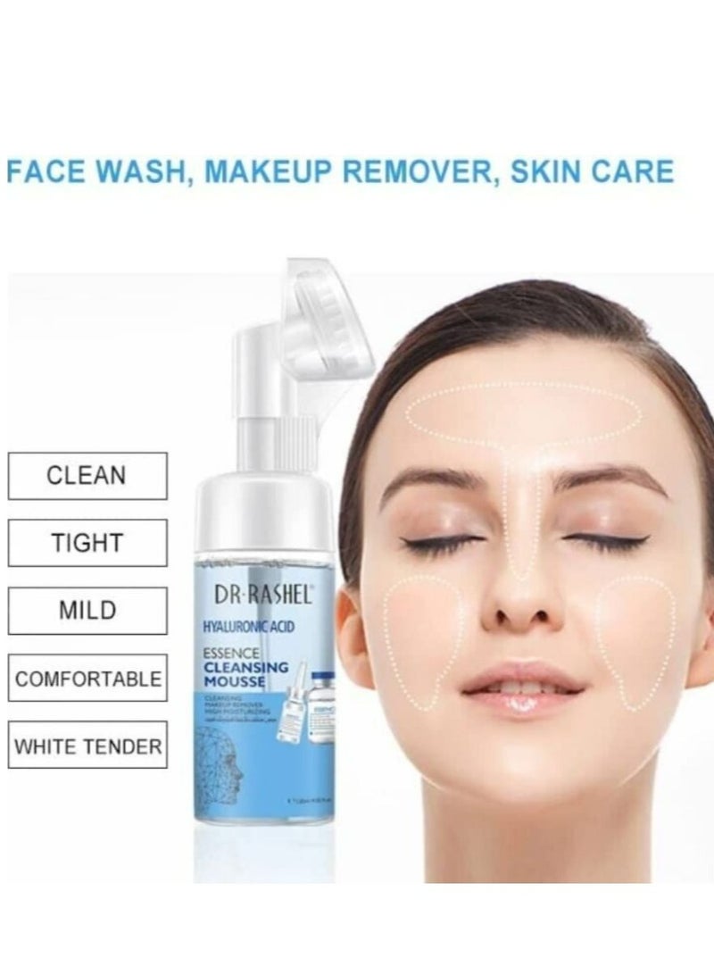 دكتور راشيل موس تنظيف وإزالة المكياج بخلاصة حمض الهيالورونيك 125 مل - Image 2