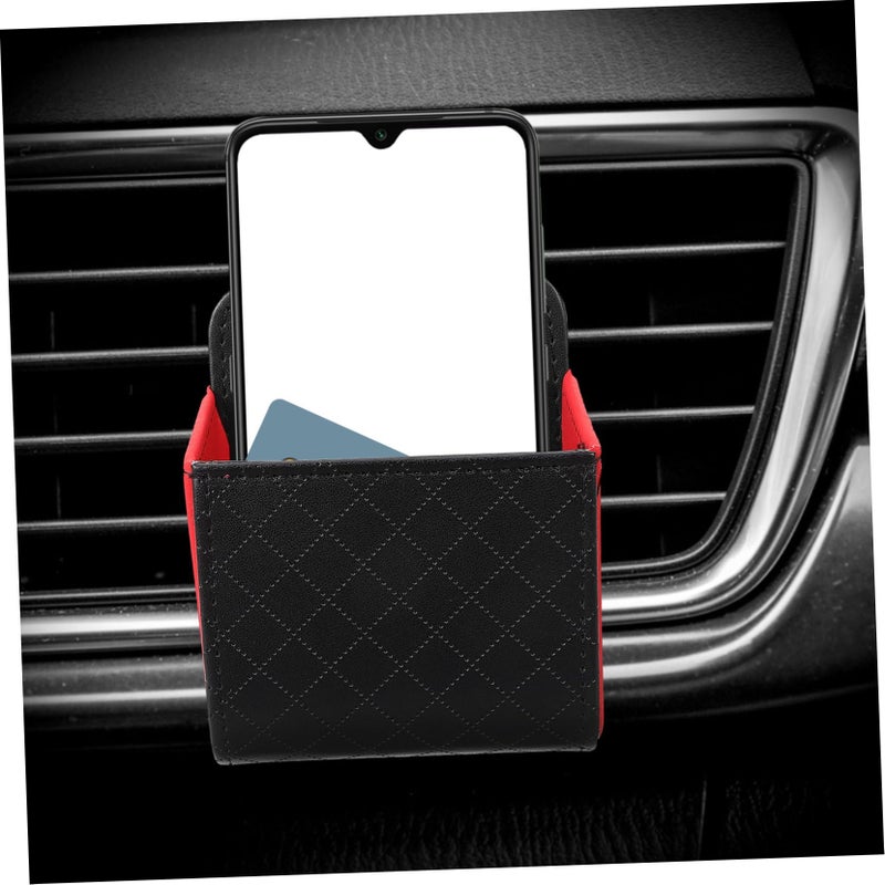 Car Vent Organizer Mount with Phone Holder Easy Installation for Keys Storage Automotive Accessory - Image 5
