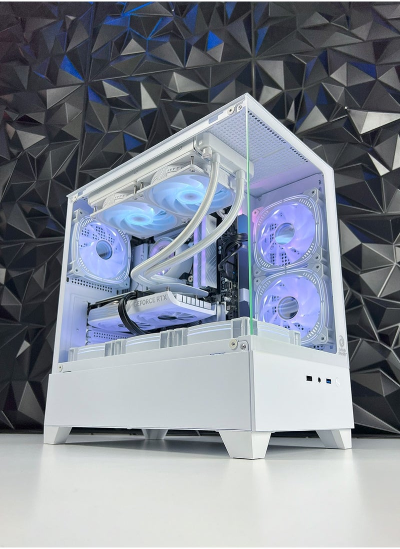 Game Sekret - Apex Gaming PC - Intel Core i7-12700F Processor | NVIDIA RTX 4060 8GB GPU | 32GB DDR4 RAM | 1TB M.2 NVMe SSD | 240mm Liquid Cooler | WiFi Ready | Windows 11 Pro | Game Sekret Desktop Computer Tower - Image 1