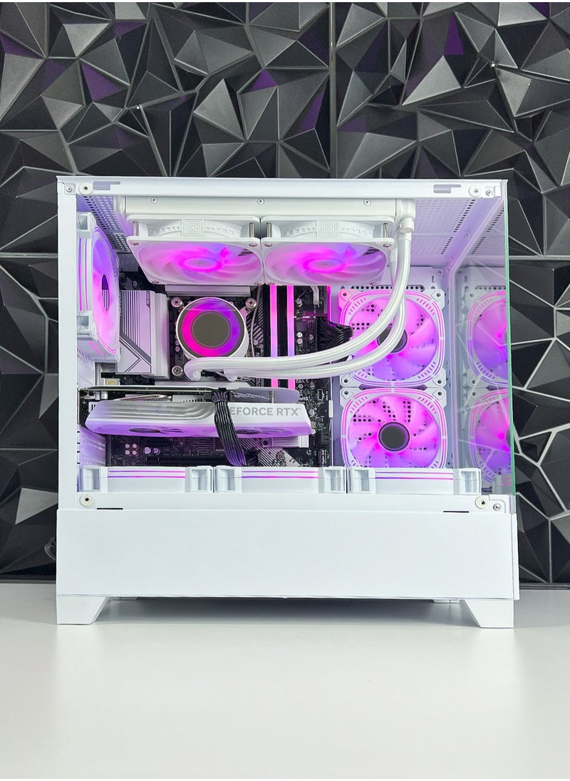 Game Sekret - Apex Gaming PC - Intel Core i7-12700F Processor | NVIDIA RTX 4060 8GB GPU | 32GB DDR4 RAM | 1TB M.2 NVMe SSD | 240mm Liquid Cooler | WiFi Ready | Windows 11 Pro | Game Sekret Desktop Computer Tower - Image 1