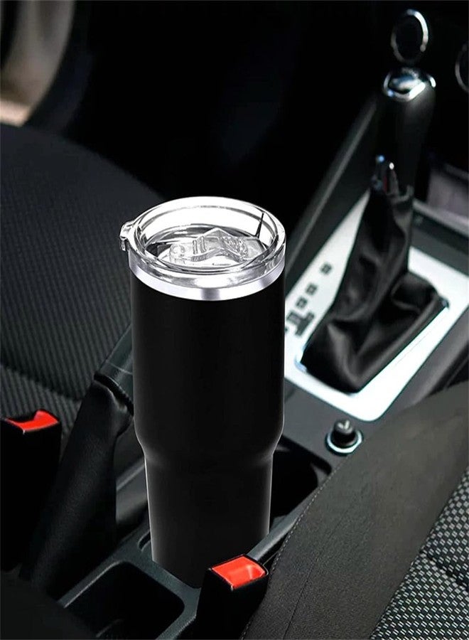 EYAKEG 20oz Tumbler Replacement Lids 1 Pack,3inch Cup Mouth Compatible with YETI Rambler and More Tumbler Cups，Spill Proof Splash Resistant Silicone Sliding Covers, transparent - Image 4