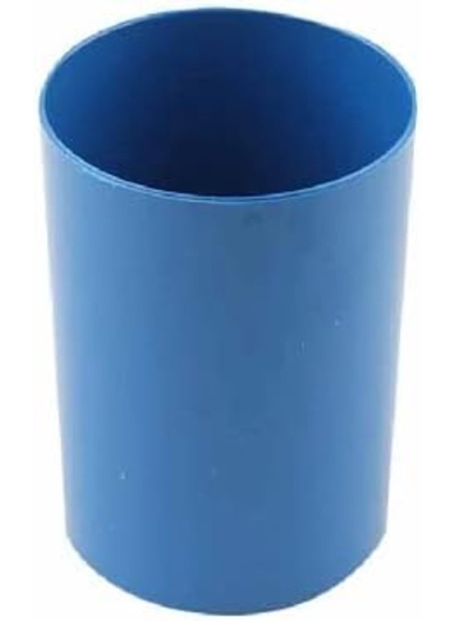 ARK Plastic Pen Cup Round Blue Model 566K