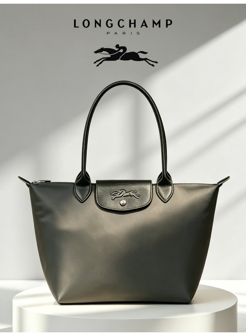 Longchamp Le Pliage Large Shoulder Space Saver Bag Straps women's Classic Fashion Versatile Large Makeup Bag, Handbag, Shoulder Bag - Image 1