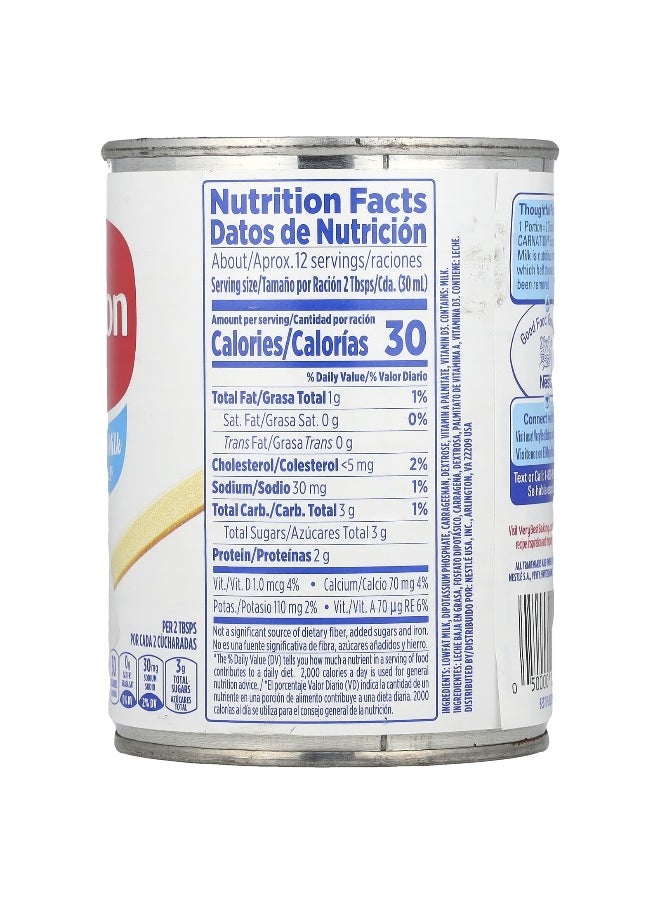 Carnation Milk Carnation Milk, Evaporated Lowfat 2% Milk, 12 fl oz (354 ml)  - Image 2