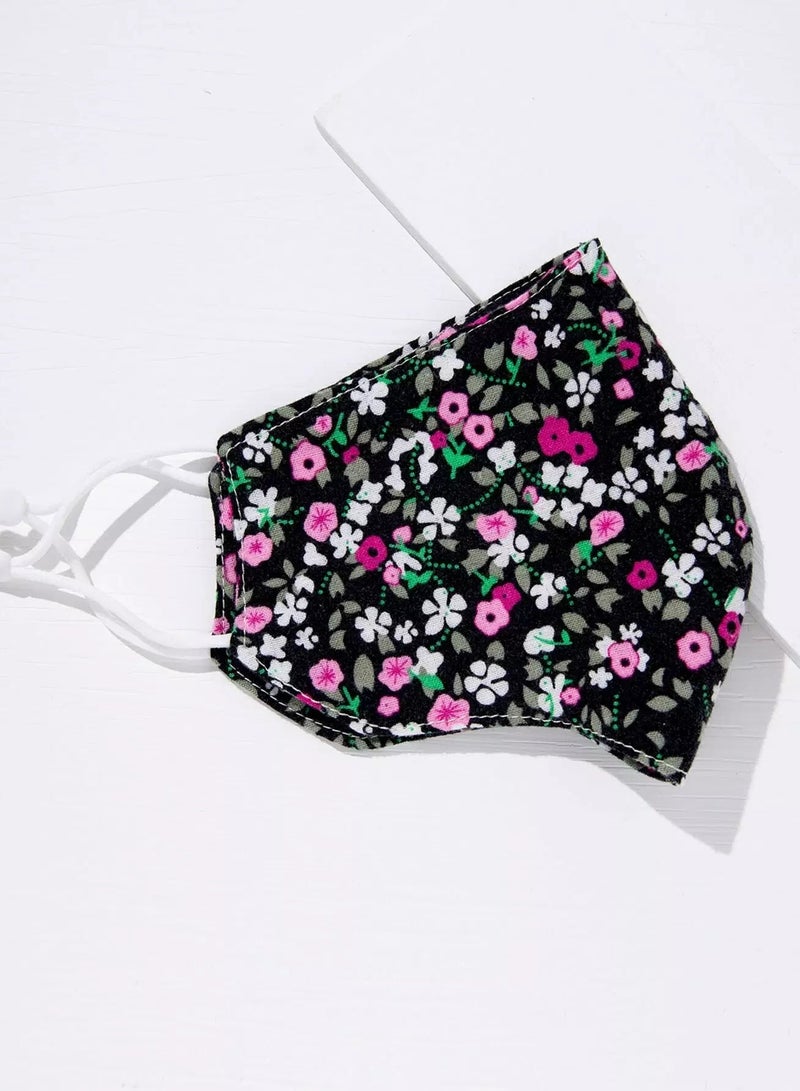Ditsy Floral Graphic Face Covering  - Image 2