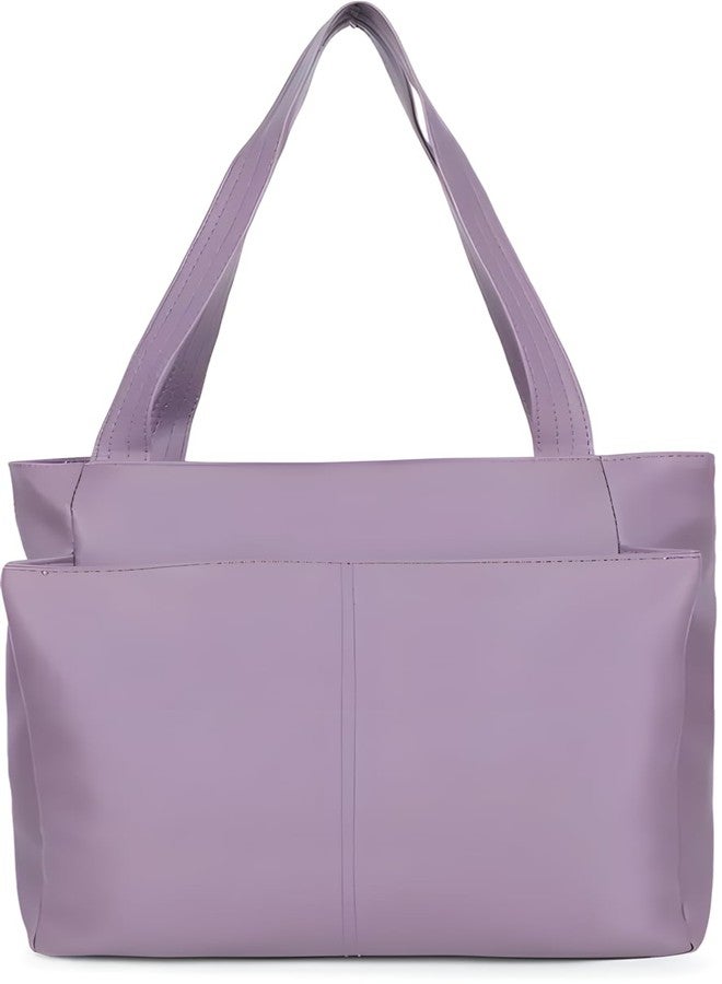 Nexeura Women’s Stylish Handbag - Leather Shoulder Bag, Trendy Designer Purse, Casual & Party Use, Spacious Tote Bag with Zipper, Lightweight Crossbody Bag for Daily Use (PURPLE) - Image 4