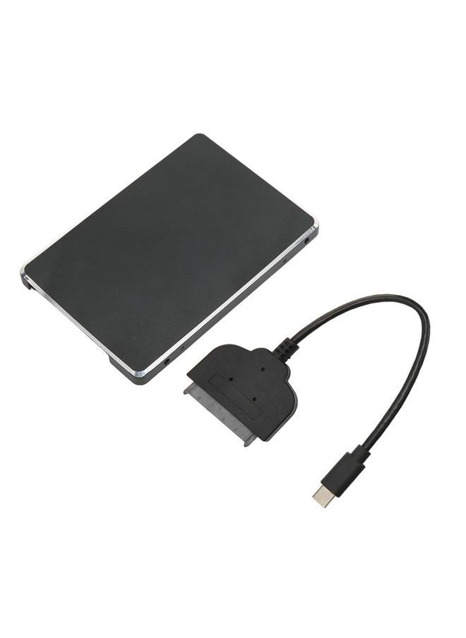 Thoraya - Type-C USB3.1 10Gbps HDD/SSD hard drive easy drive cable + mSATA to SATA 2.5 inch USB3.0 SSD solid state drive adapter kit - Image 1