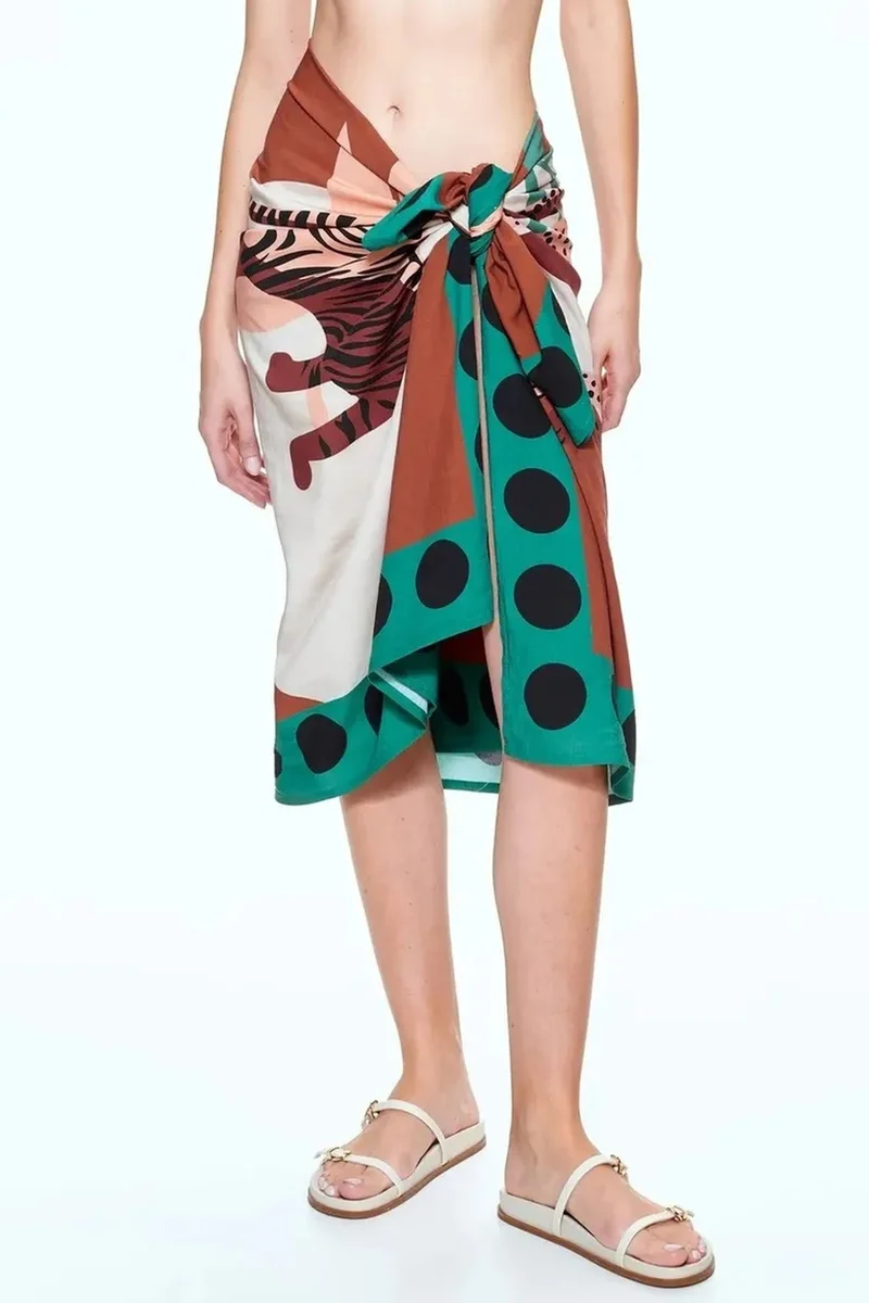 ميكسراي MIXRAY Tropical Maxi Cover-Up