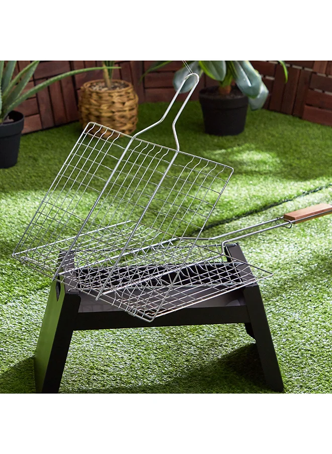 Home Box Barbecue Grill Basket 70x40x1.5 cm