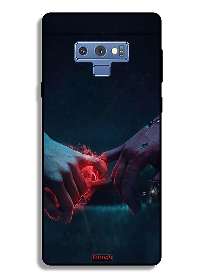 Tolwak Samsung Galaxy Note 9 Protective Case Cover Burning Hands - Image 2