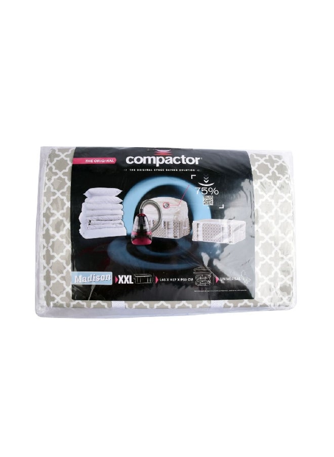 COMPACTOR Vacuum Bag Taupe and White XXL RAN7474  - Image 1
