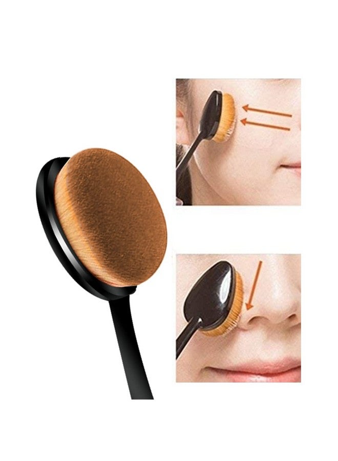 أدبيني اسفنجة مكياج بيوتي مع فرشاة مكياج، مع فرشاة منظف بيض للسوائل والكريم والبودرة (إسفنجة مكياج + فرشاة واحدة منظف بيض)، ألوان متنوعة - Image 3