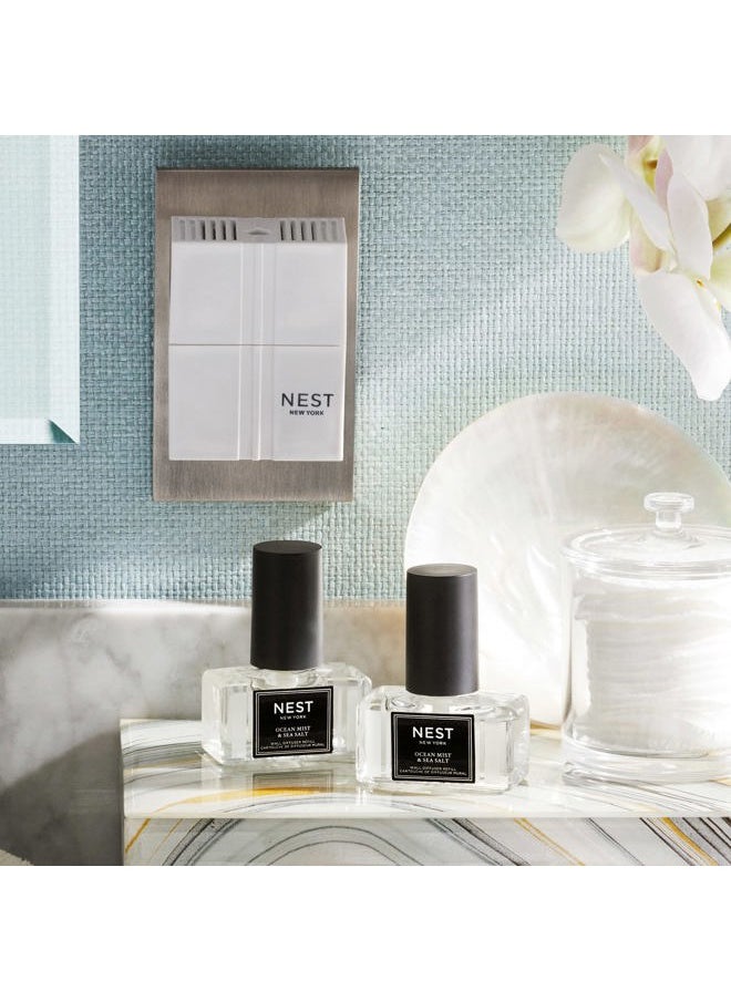 NEST FRAGRANCES Wall Diffuser Refill Vials, Ocean Mist & Sea Salt - Set of 2 - Up to 60 Days of Continuous Scent - Cruelty Free, Vegan - Made in USA  - Image 4