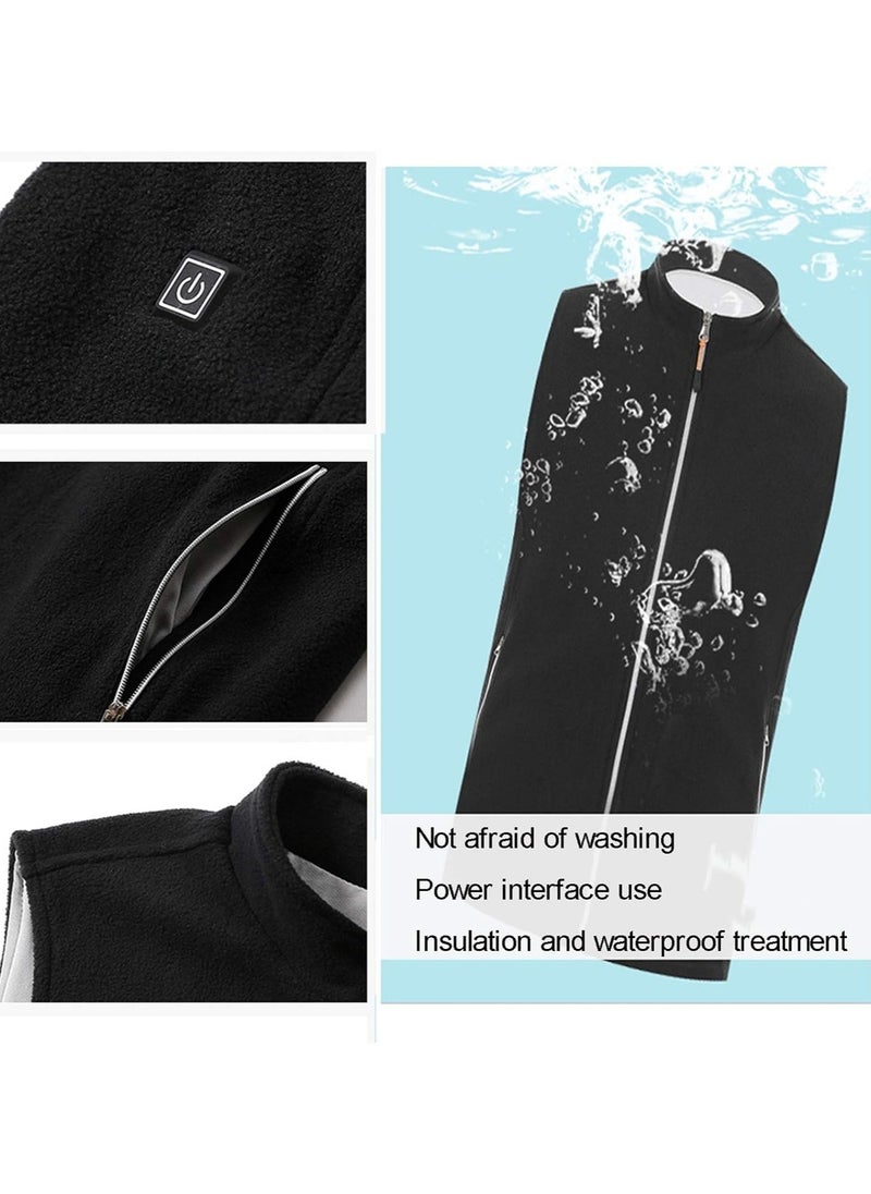 Arabest - Heating Vest For Men Women, Electric Lightweight Heating Coat USB Electric Body Warmer Clothes Motorcycle Warm Vest For Hiking, Outdoor Activities - Image 1