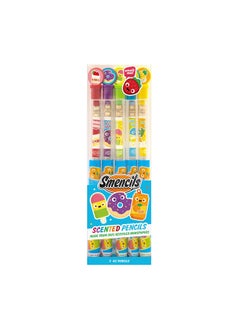 Scentco Graphite Smencils 5-Pack Of Hb #2 Scented Pencils  - Image 1