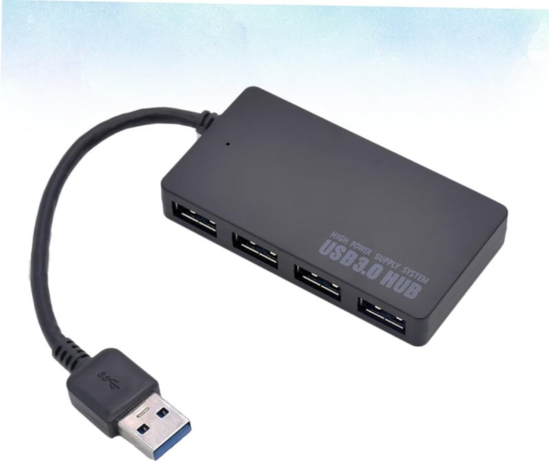 DOITOOL Ports USB Hub for Tablet High Speed USB with Backward Compatibility for Home Office Use Black USB Port Expander - Image 5