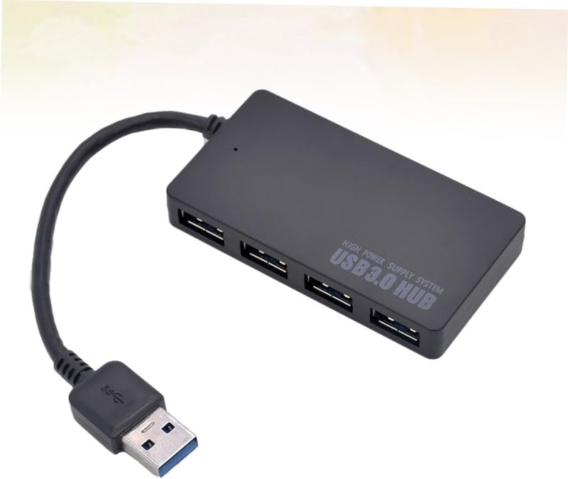 DOITOOL Ports USB Hub for Tablet High Speed USB with Backward Compatibility for Home Office Use Black USB Port Expander - Image 4