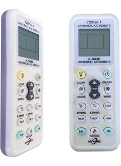 K 1028E Universal Air Conditioner AC Remote Control For Haier Hitachi Panasonic Lg Sharp Gree Midea Bosch Toshiba Sanyo Air Conditioner Remote Control 1000 In 1