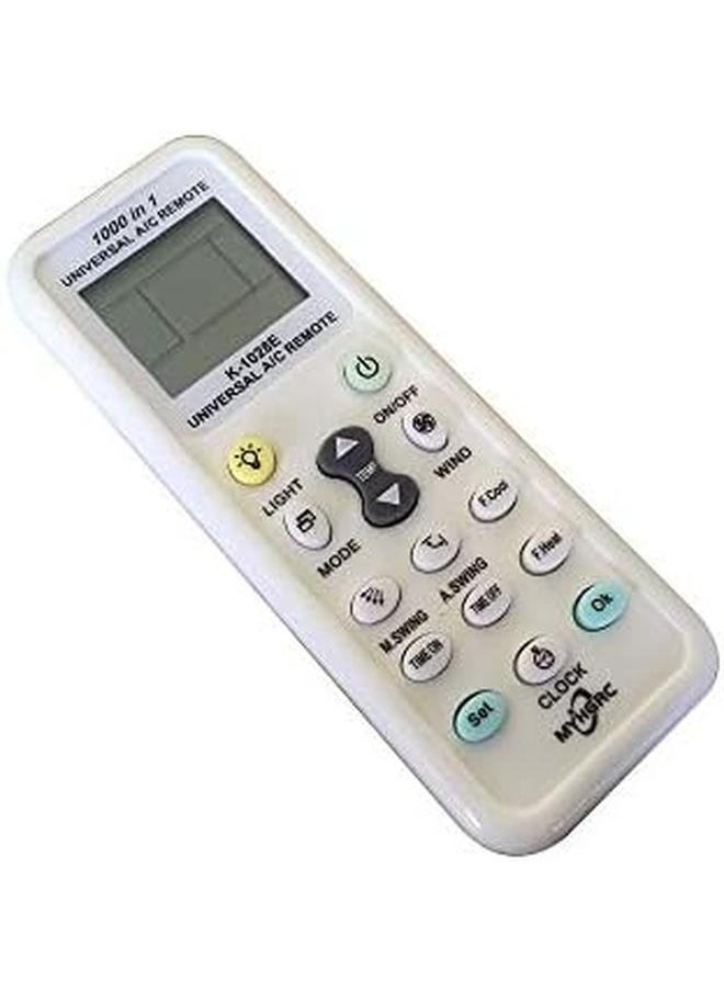 MYHGRC - K 1028E Universal Air Conditioner AC Remote Control For Haier Hitachi Panasonic Lg Sharp Gree Midea Bosch Toshiba Sanyo Air Conditioner Remote Control 1000 In 1 - Image 1