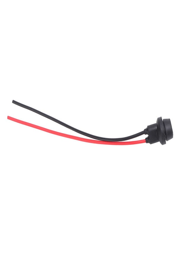 10PCS T10 LED Bulbs Sockets Plug Wiring Harness Waterproofing Rubber Copper T10 LED Bulbs Wire Adapter for Cars Trucks Trailers Boats T10-5 - Image 4