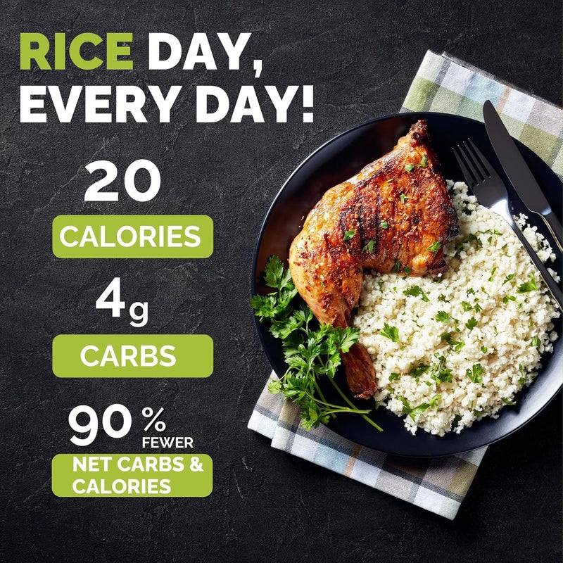 Palmini Low Carb Rice Pouch - Gluten Free, Vegan, 227g - Image 4