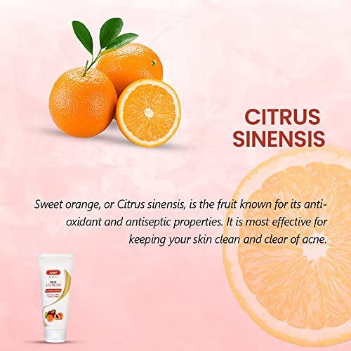 Sunny Fruit Lotion with Apple, Peach, Guava, Orange Extracts | Hydrates, Youthful Glow | Vitamin E for Baby Soft Skin | For All Skin Types | 100 gm (Pack of 2) - Image 4