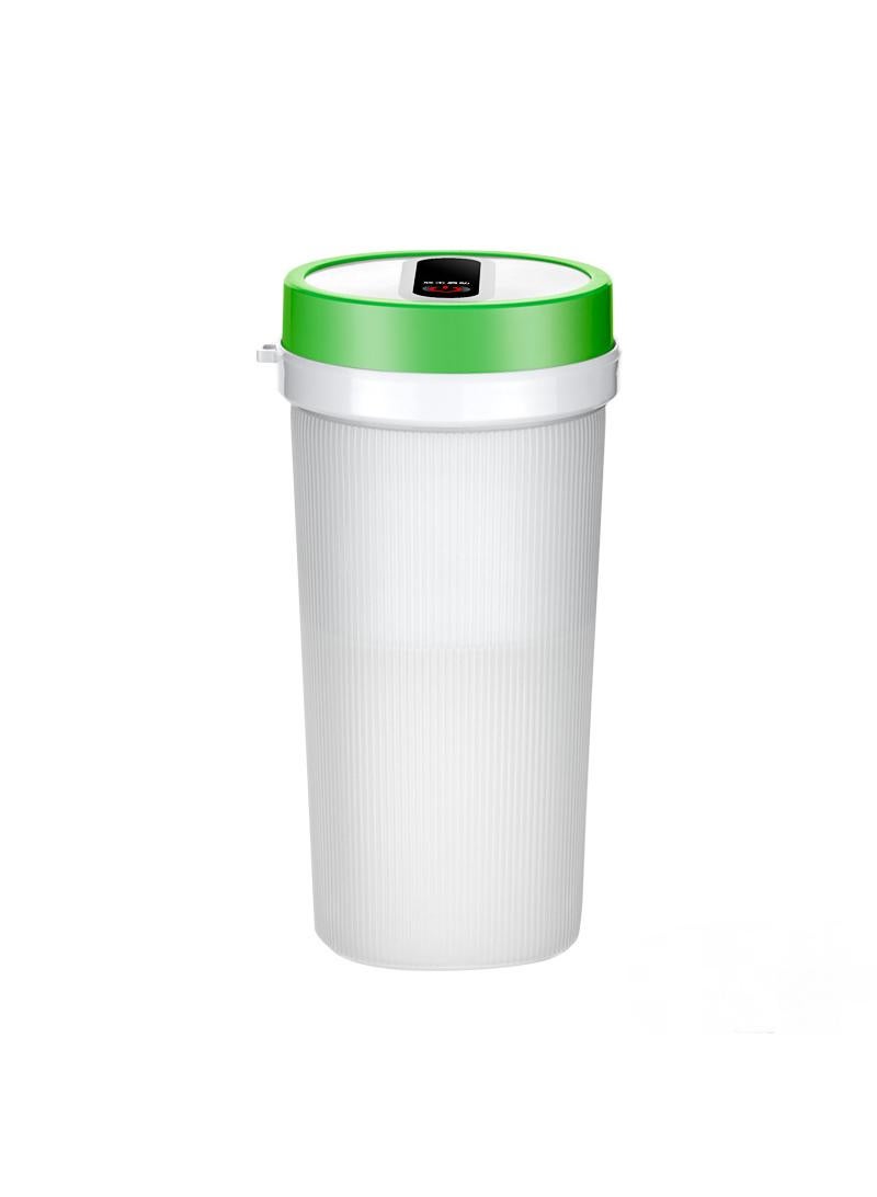 Y&D Portable Electric Juicer Cup Outdoor Wireless Fruit Stirring Cup Green 1300mah  - Image 1